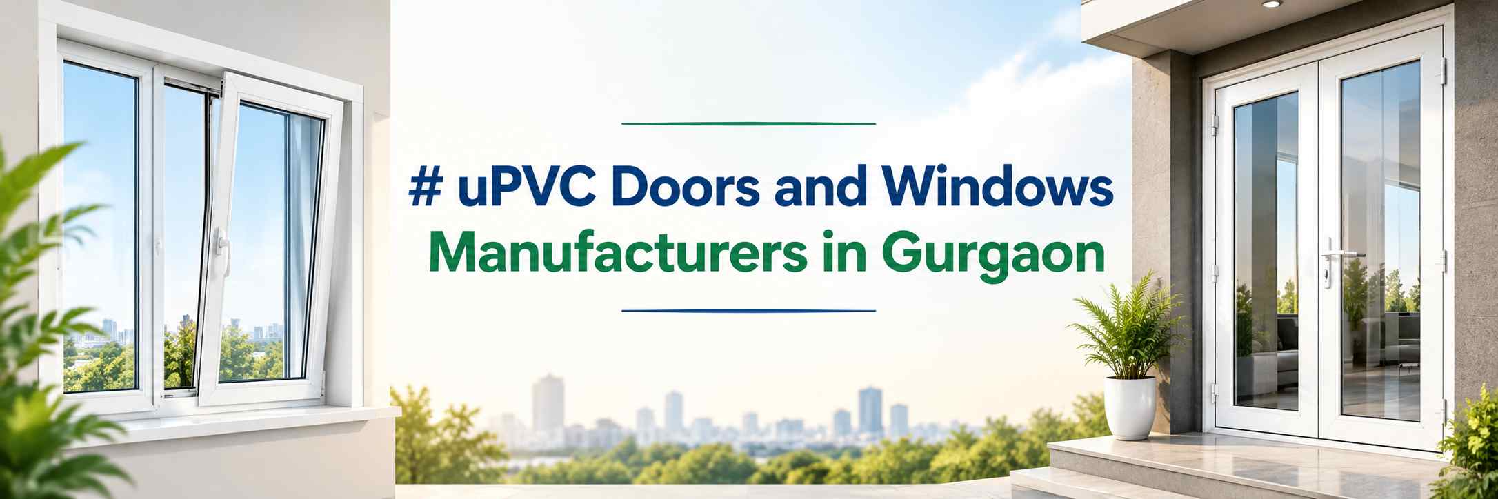 uPVC Doors and Windows Manufacturers in Gurgaon