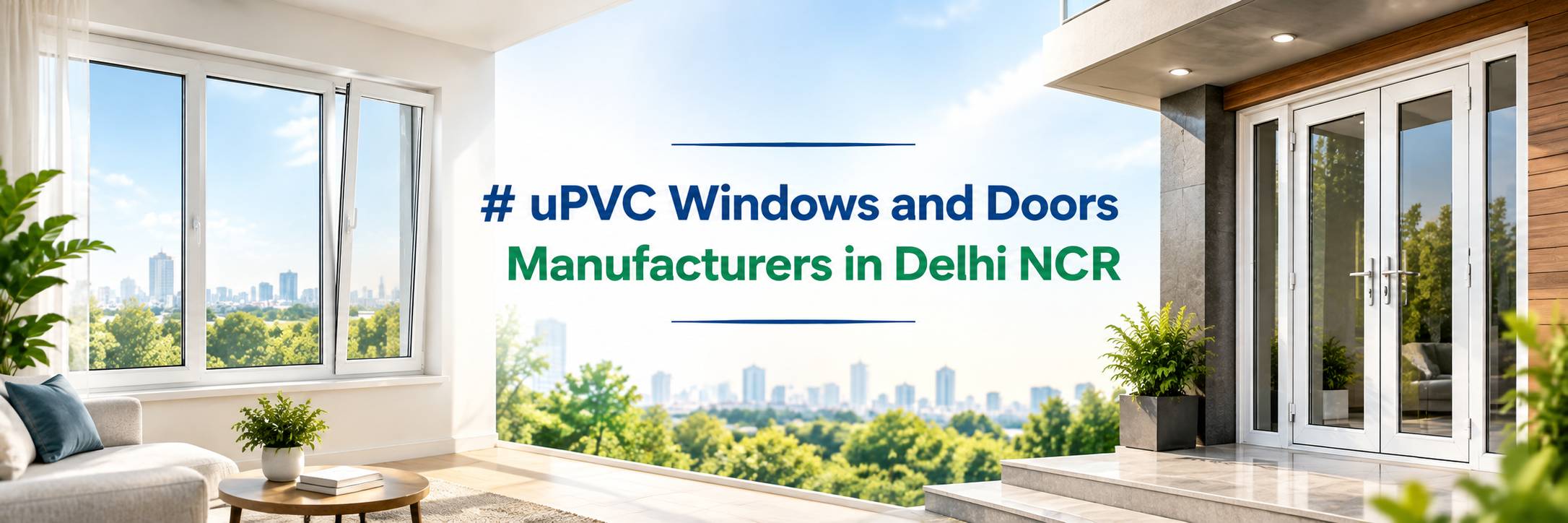 uPVC Doors and Windows Manufacturers in Gurgaon